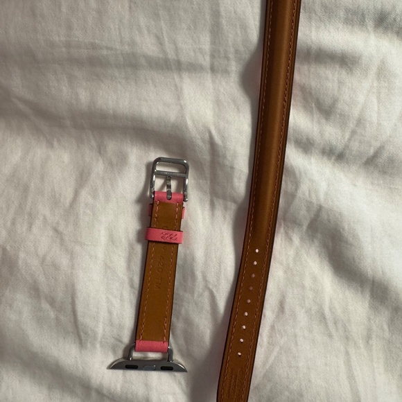 Hermes Apple Watch Leather Bracelet Strap - Picture 3 of 3